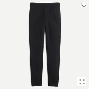 NWT Jcrew Pixie Pant in Stretch Ponte, black